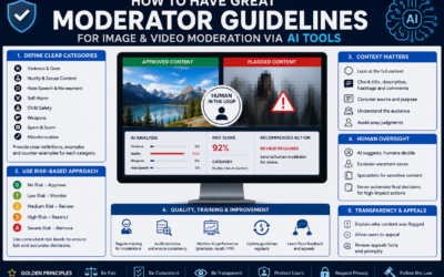 2026 Moderator Guidelines for AI Image and Video Moderation: The Complete Guide for Building best Safe, Scalable, and Accurate Content Moderation.